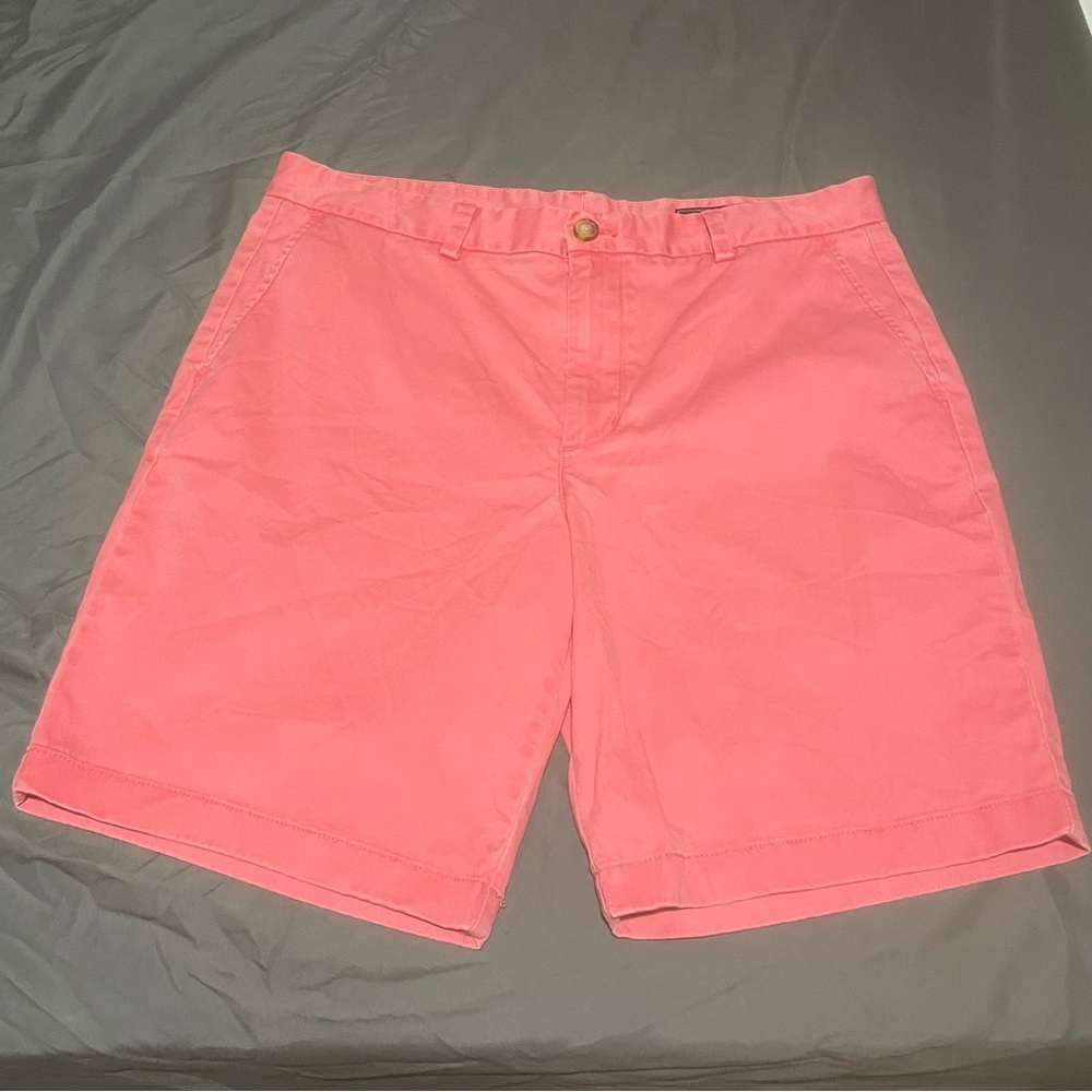 Vineyard Vines Pink Flat Front Men’s Shorts